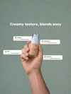 Hues for Him Foundation Fresh Canvas 20ml | Full Coverage Lightweight | Oil Control Hydrating Foundation for Men | Natural Finish