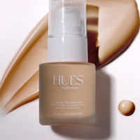 Hues for Him Foundation Golden Bronze 20ml | Full Coverage Lightweight | Oil Control Hydrating Foundation for Men | Natural Finish