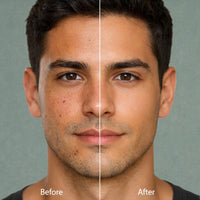 Hues for Him Foundation Natural Glow 20ml | Full Coverage Lightweight | Oil Control Hydrating Foundation for Men | Natural Finish