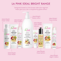La Pink Ideal Bright Night Cream for All Skin Types 50 gm