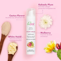 La Pink Ideal Bright Night Cream for All Skin Types 50 gm