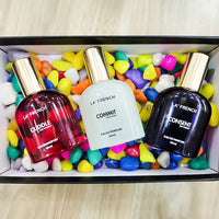 La French Cuddle Comitt & Consent Gift Set Perfume for women 3 x 30 ml