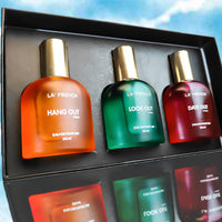 La French Hang Out Look Out & Date Out Gift Set Perfume for men & women 3 x 30 ml