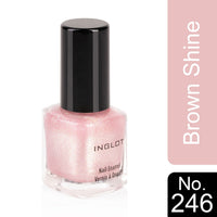 Inglot Nail Enamel 246 Brown Shine