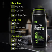 Ustraa Intense Repair Shampoo 250 ml
