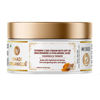 Khadi Organique Vitamin C Day Cream With SPF 30 With Niacinamide & Hyaluronic Acid 50 gm