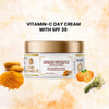 Khadi Organique Vitamin C Day Cream With SPF 30 With Niacinamide & Hyaluronic Acid 50 gm