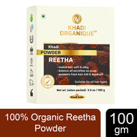 Khadi Organique Reetha Powder For All Hair Types 100 gm