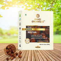 Khadi Organique Reetha Powder For All Hair Types 100 gm
