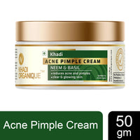 Khadi Organique Acne Pimple Cream With Neem & Basil 50 gm