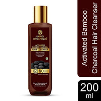 Khadi Organique Activated Bamboo Charcoal Hair Cleanser