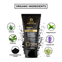 Khadi Organique Activated Charcoal Face Wash