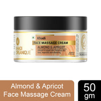 Khadi Organique Face Massage Cream With Almond & Apricot 50 gm