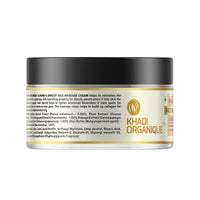 Khadi Organique Face Massage Cream With Almond & Apricot 50 gm