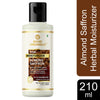 Khadi Organique Almond & Saffron Herbal Moisturizer 210 ml