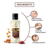 Khadi Organique Almond & Saffron Herbal Moisturizer 210 ml