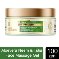 Khadi Organique Face Massage Gel With Aloe Vera, Neem & Tulsi