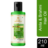 Khadi Organique Amla & Brahmi Hair Oil 210 ml