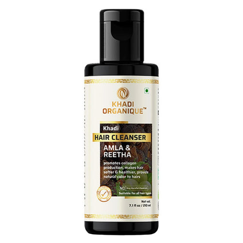 Khadi Organique Amla & Reetha Hair Cleanser 210 ml