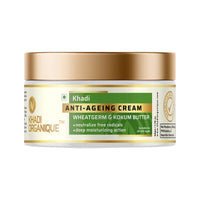 Khadi Organique Anti Ageing Cream With Wheatgerm & Kokum Butter 50 gm