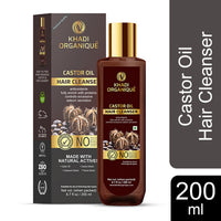 Khadi Organique Castor Oil Hair Cleanser 200 ml