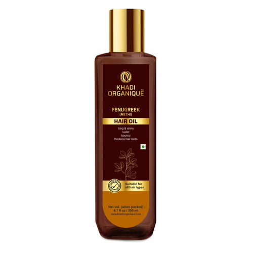Khadi Organique Fenugreek Methi Hair Oil 200 ml