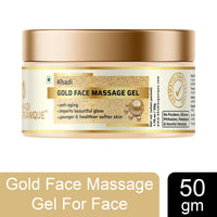 Khadi Organique Gold Face Massage Gel 50 gm