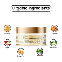 Khadi Organique Gold Face Massage Gel 50 gm
