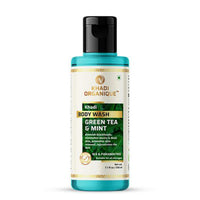 Khadi Organique Green Tea & Mint Body Wash 210 ml