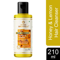 Khadi Organique Honey & Lemon Hair Cleanser 210 ml