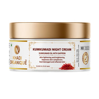 Khadi Organique Kumkumadi Night Cream With Kumkumadi Oil & Saffron