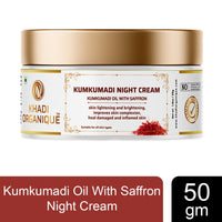 Khadi Organique Kumkumadi Night Cream With Kumkumadi Oil & Saffron