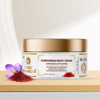 Khadi Organique Kumkumadi Night Cream With Kumkumadi Oil & Saffron