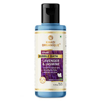 Khadi Organique Lavender & Jasmine Bubble Bath 210 ml