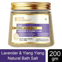 Khadi Organique Lavender & Ylang Ylang Natural Bath Salt