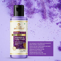 Khadi Organique Lavender & Ylang Ylang Body Wash 210 ml