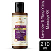 Khadi Organique Lavender & Ylang Ylang Massage Oil 210 ml