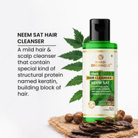 Khadi Organique Neem Sat Hair Cleanser 210 ml