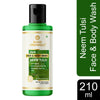 Khadi Organique Neem Tulsi Face & Body Wash 210 ml