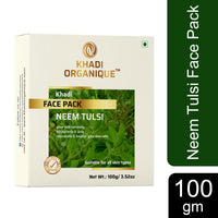 Khadi Organique Neem Tulsi Face Pack 100 gm