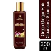 Khadi Organique Onion & Ginger Hair Cleanser 200 ml
