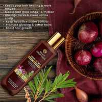 Khadi Organique Onion Tea Tree Hair Cleanser 200 ml