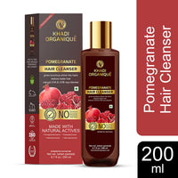 Khadi Organique Pomegranate Hair Cleanser 200 ml