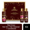 Khadi Organique Red Onion Premium Hair Care Kit