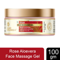 Khadi Organique Face Massage Gel With Rose & Aloe Vera