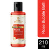 Khadi Organique Rose Bubble Bath 210 ml