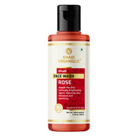 Khadi Organique Rose Face Wash Suitable For All Skin Types