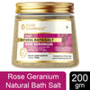 Khadi Organique Rose Geranium Natural Bath Salt