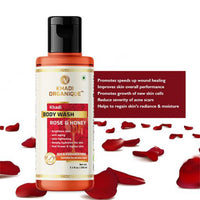 Khadi Organique Rose & Honey Body Wash 210 ml