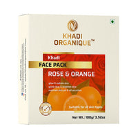 Khadi Organique Rose & Orange Face Pack 100 gm